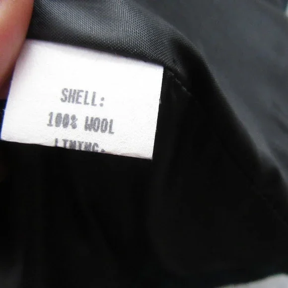 Braebrook Womens Blazer Jacket 4P Petite Green Blue Tweed Vintage Plaid - Picture 7 of 14